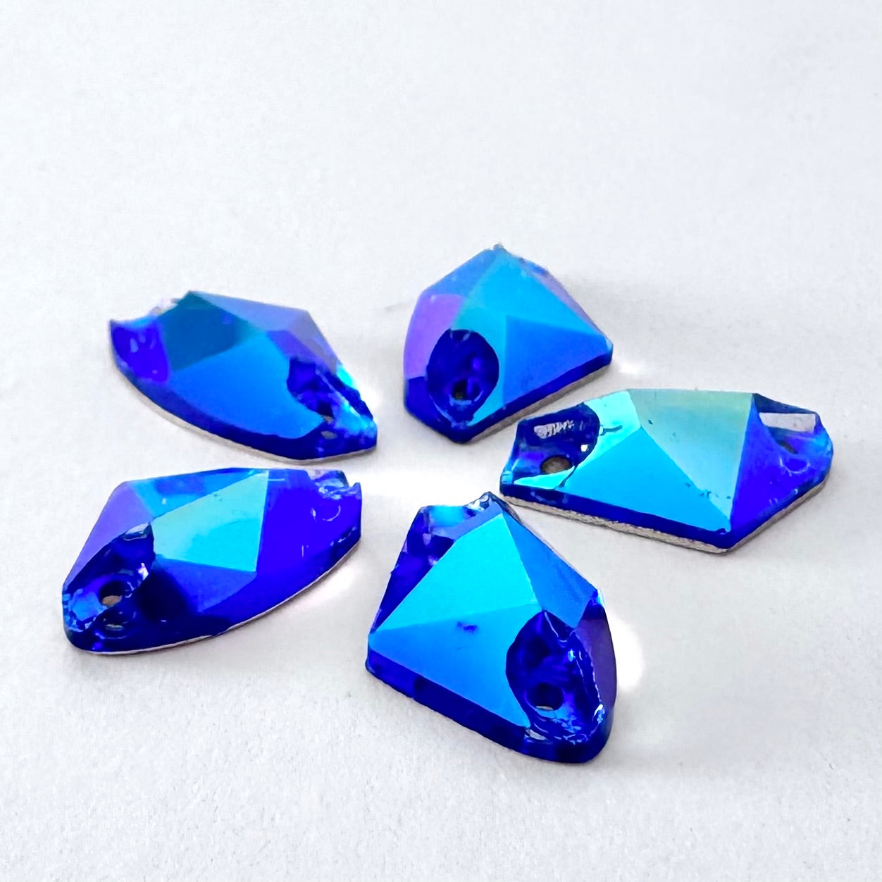 Capri Blue AB Glass Galactic