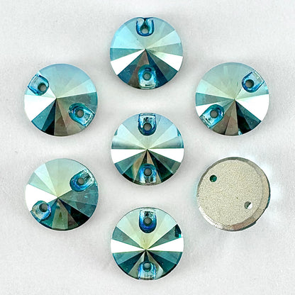 Emerald Silk Glass Rivoli