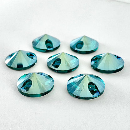 Emerald Silk Glass Rivoli
