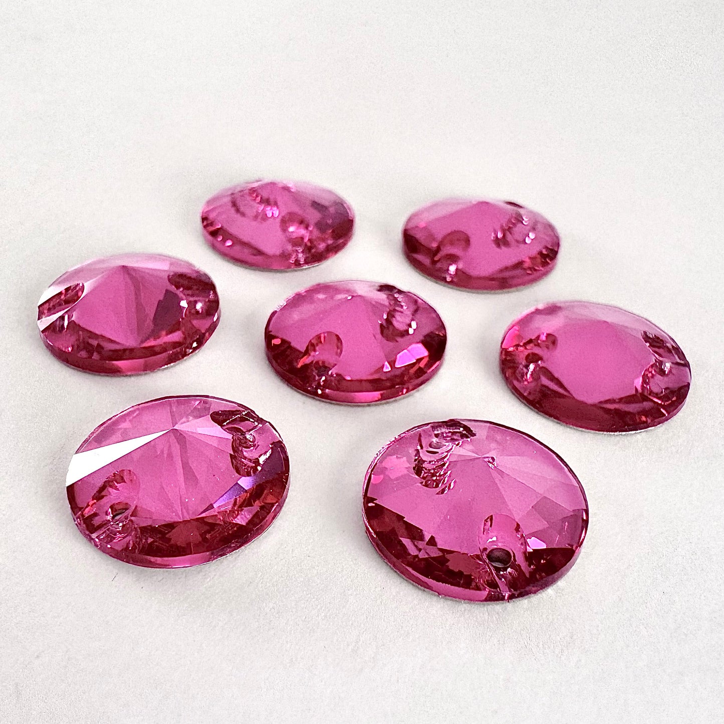 Pale Rose Glass Rivoli