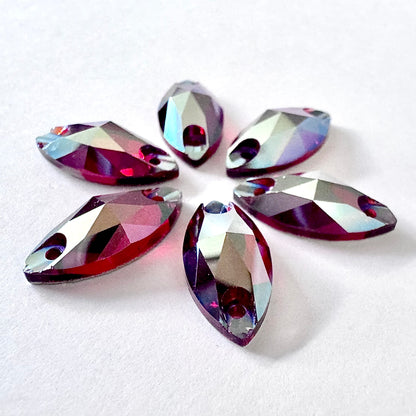 Siam Silk Glass Navette