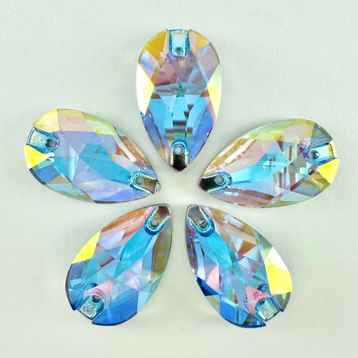 Sapphire LA Glass Teardrop
