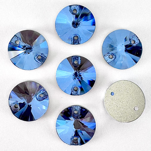 Mid Sapphire Glass Rivoli