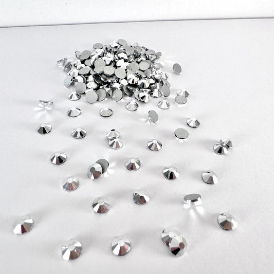 Silver Hematite Rhinestone