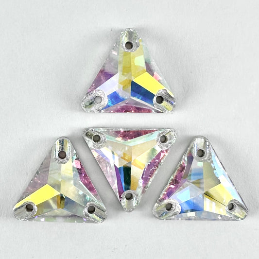 Crystal AB Glass Triangle