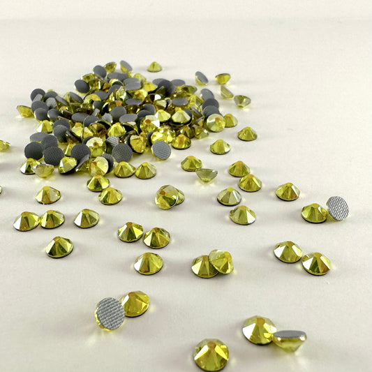 CLEARANCE - Apricus Citrine AB Hotfix Rhinestone