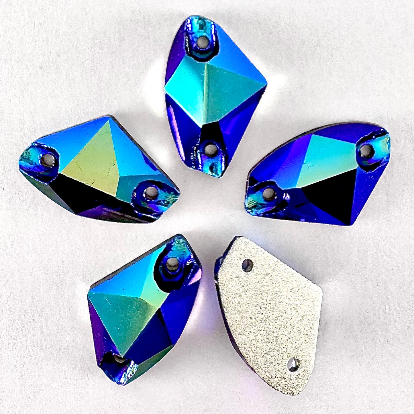 Cobalt Blue AB Glass Galactic
