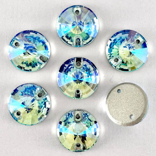 Light Turquoise MO Glass Rivoli