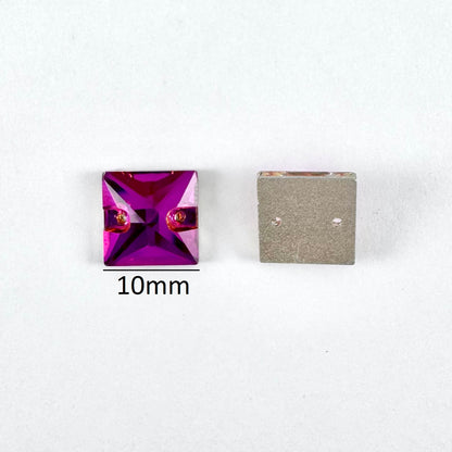 Fuchsia Glass Square