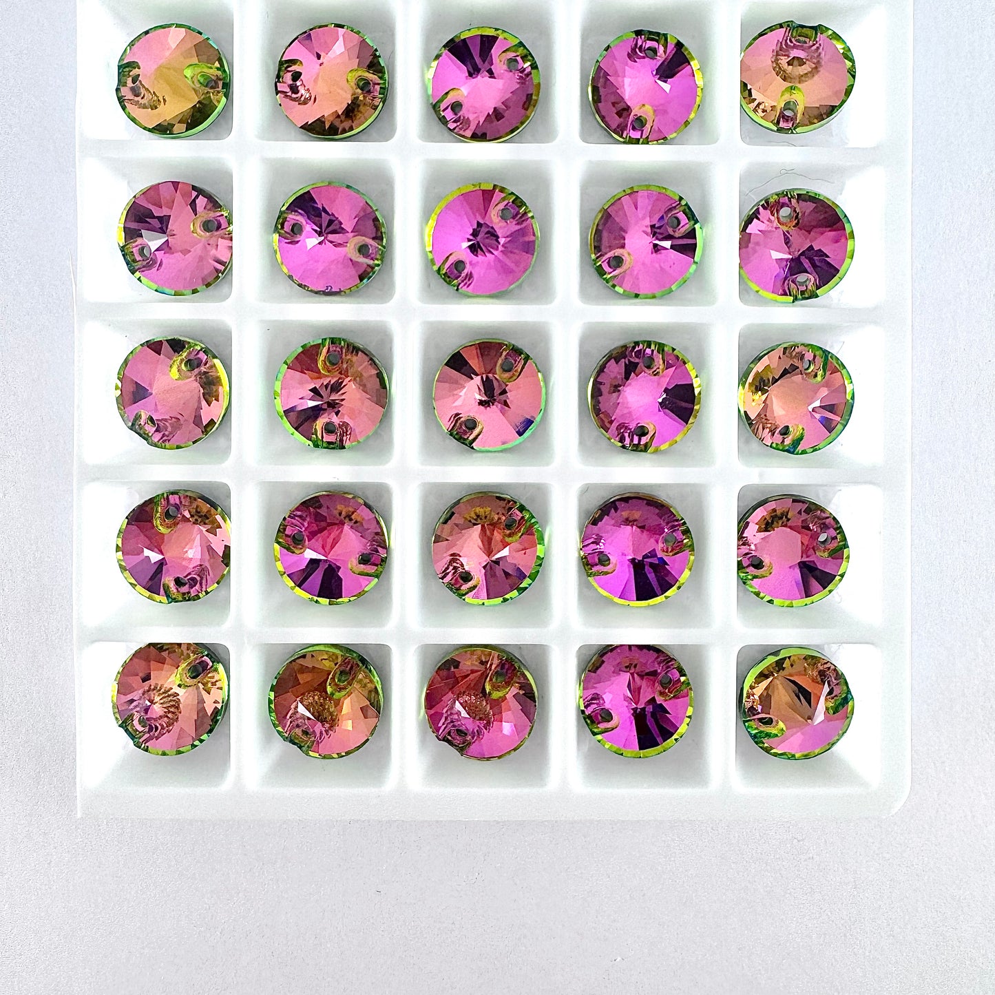 CLEARANCE - Vitrail Rose Glass Rivoli