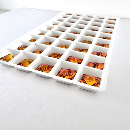 CLEARANCE - Fuchsia Glass Square