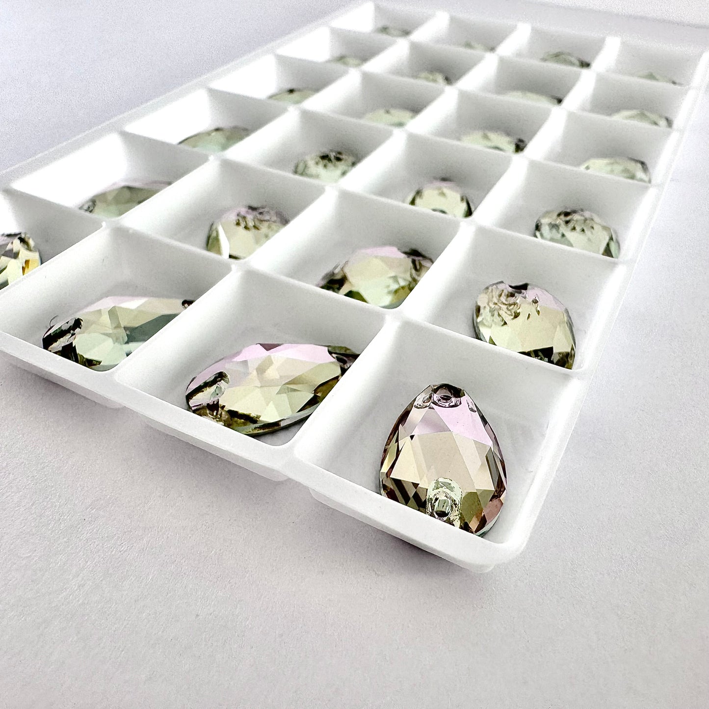 CLEARANCE - Vitrail Light Glass Teardrop