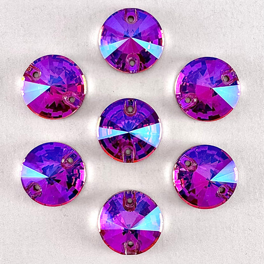 Fuchsia MO Glass Rivoli