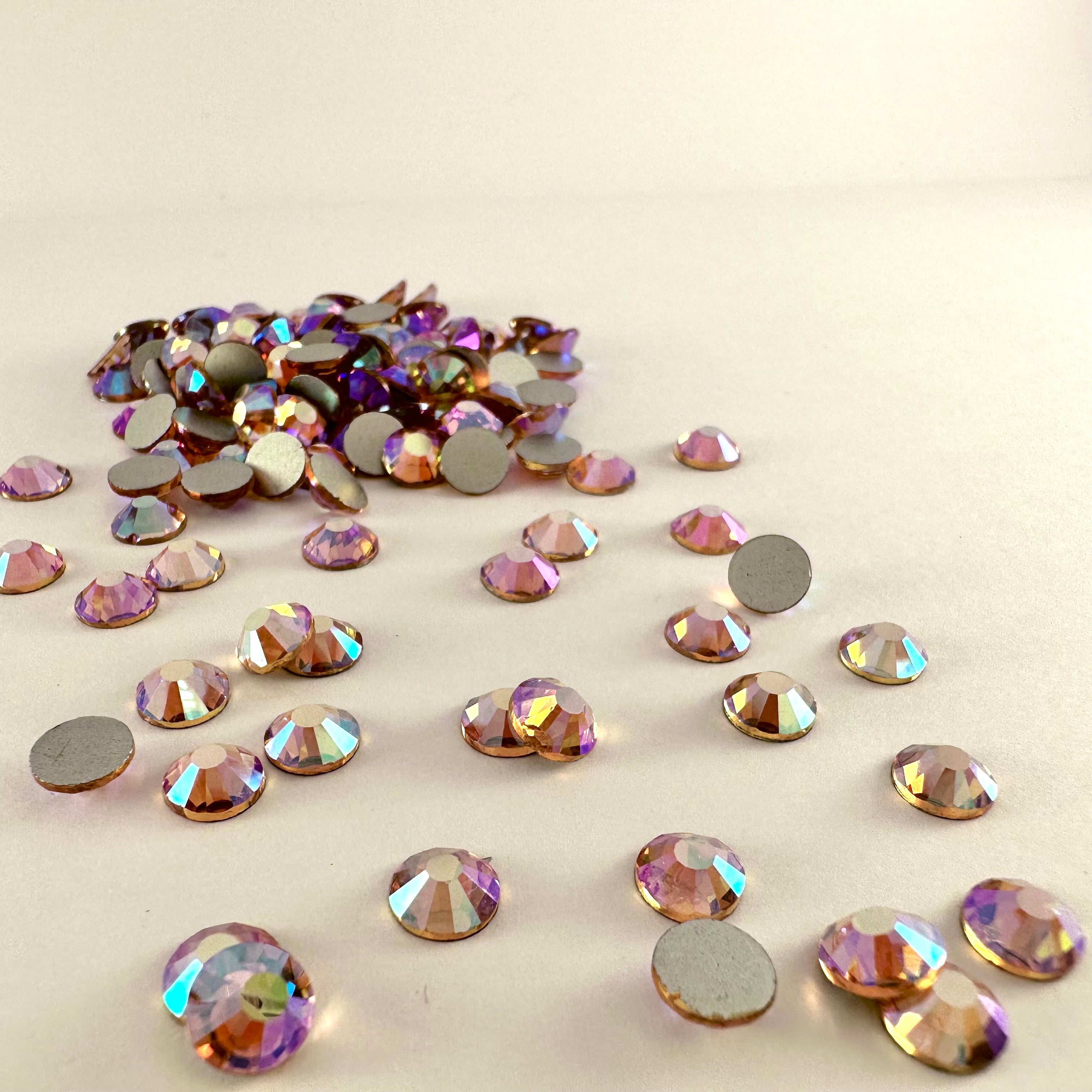 Champagne Rhinestone Micro Champagne AB Rhinestone | Sparkle & Co. Crystals