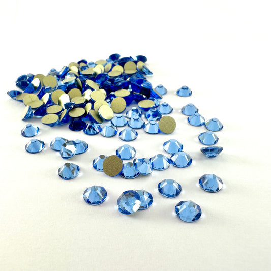 Apricus Light Sapphire Rhinestone