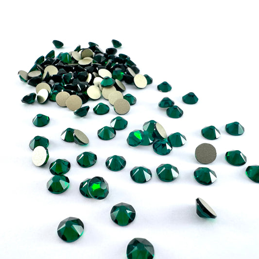 Apricus Emerald Rhinestone