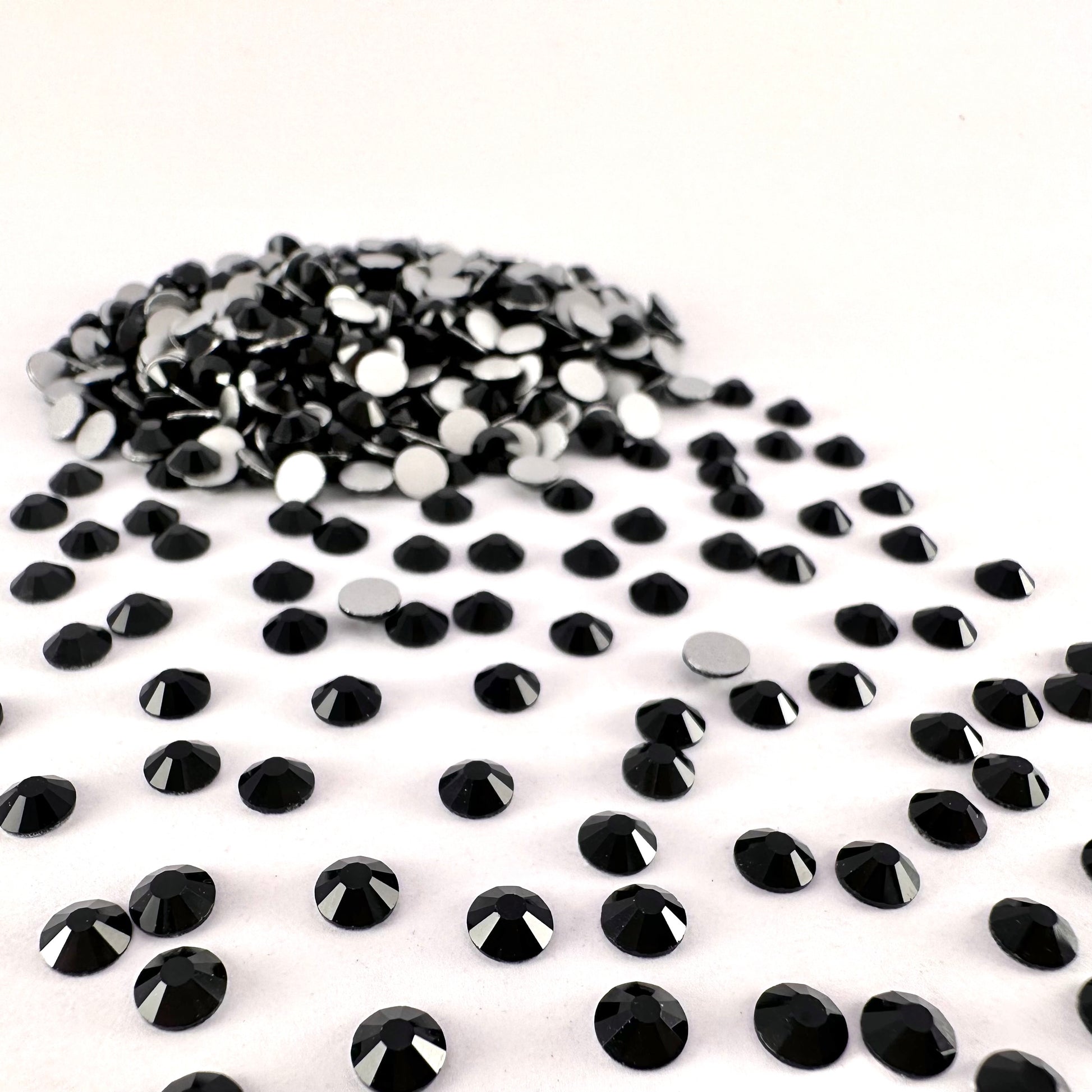 Jet Black Rhinestone | Sparkle & Co. Crystals