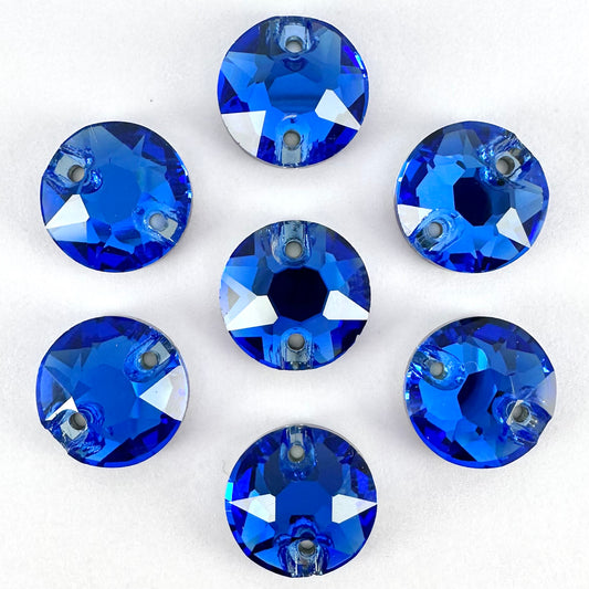 Sapphire Glass Rivoli (3288 facet)