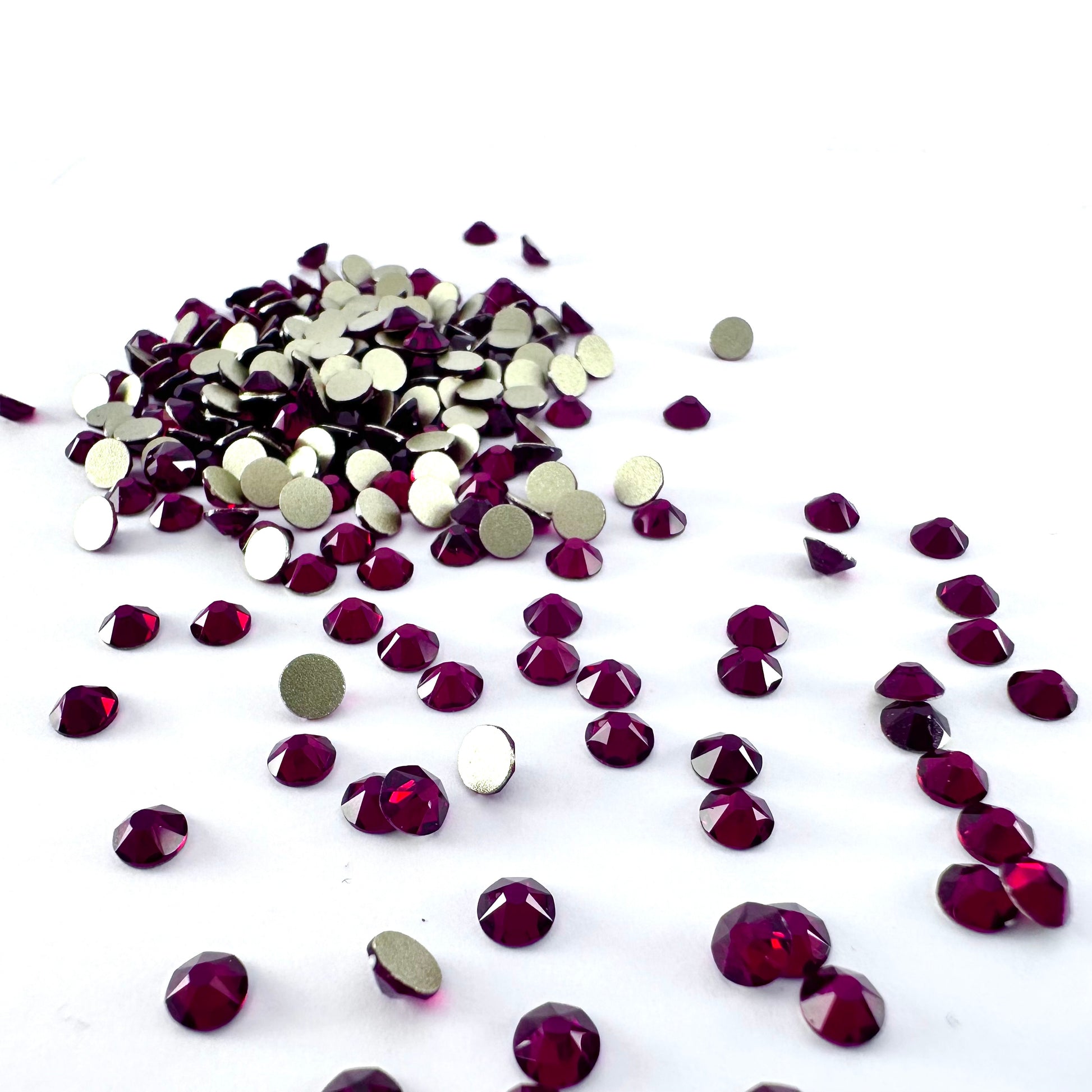 Apricus Siam (Dark) Rhinestone | Sparkle & Co. Crystals